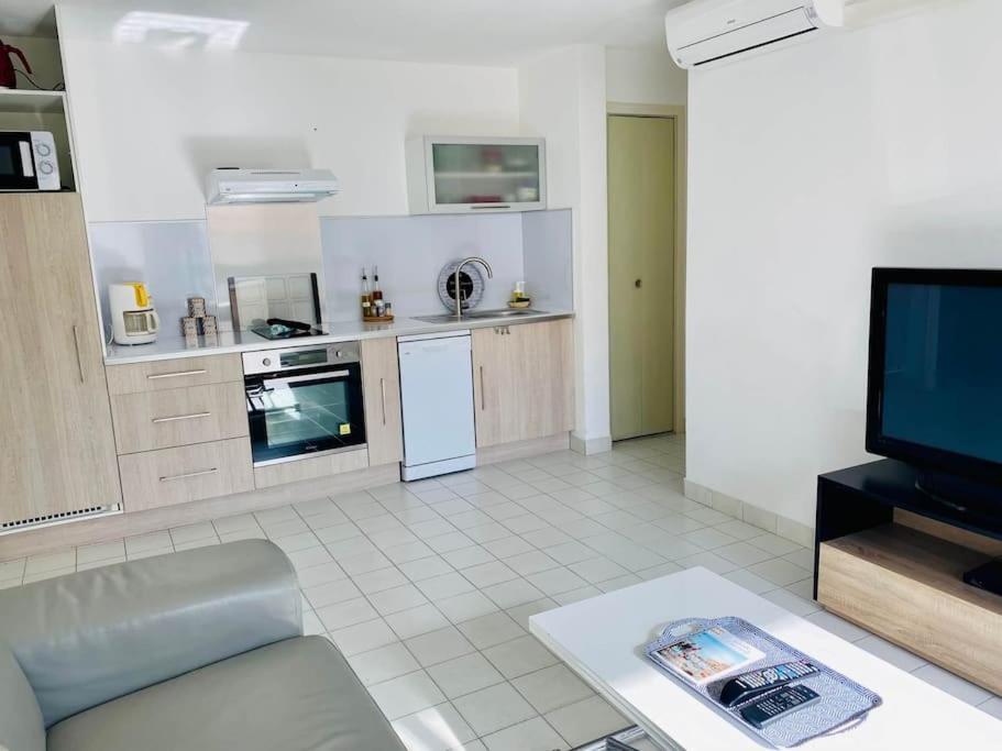 Apartamento "Beausoleil" T2 Lumineux, Parking, Clim, Wifi Sète Exterior foto